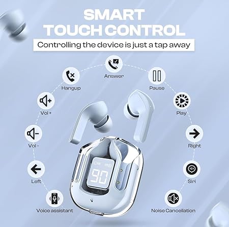 SEBLINRC Wireless Earbuds with LED Display