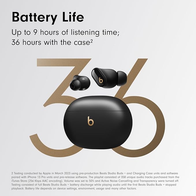 Beats Studio Buds + | Wireless Bluetooth Noise Cancelling Earbuds