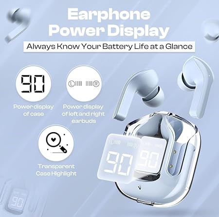 SEBLINRC Wireless Earbuds with LED Display
