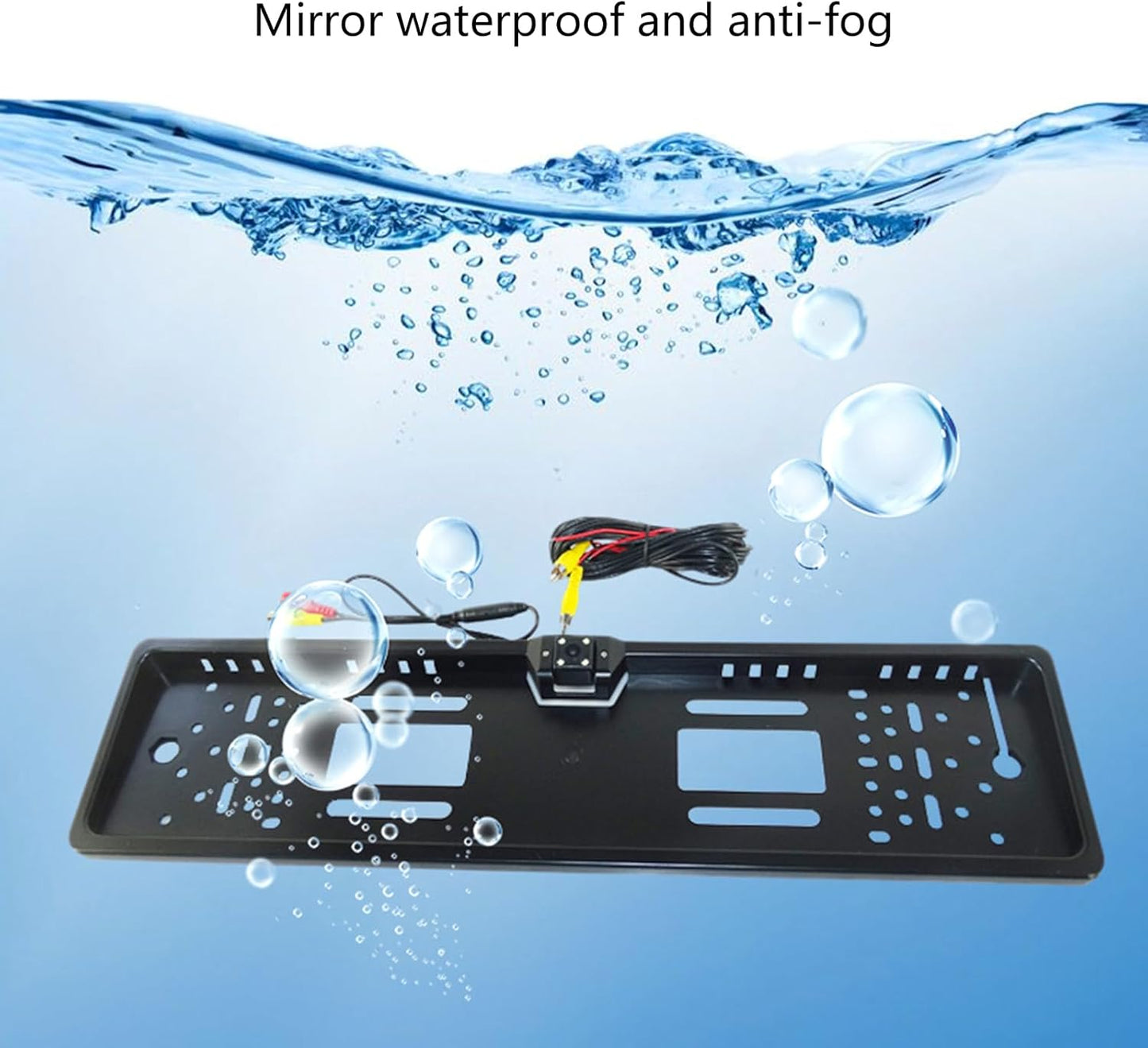 Car License Plate Rear View Camera