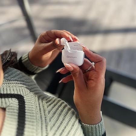 Amplify Note 3.0 Series True Wireless Earphone Pods, White, One size