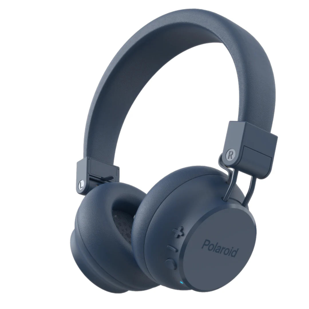 Polaroid Digital Hybrid Noise Cancelling Bluetooth Headphone Blue