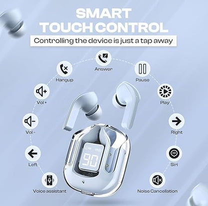 SEBLINRC Wireless Earbuds with LED Display