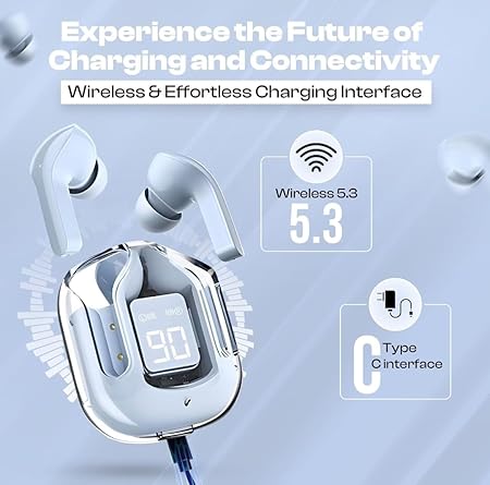 SEBLINRC Wireless Earbuds with LED Display