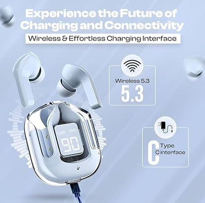 SEBLINRC Wireless Earbuds with LED Display