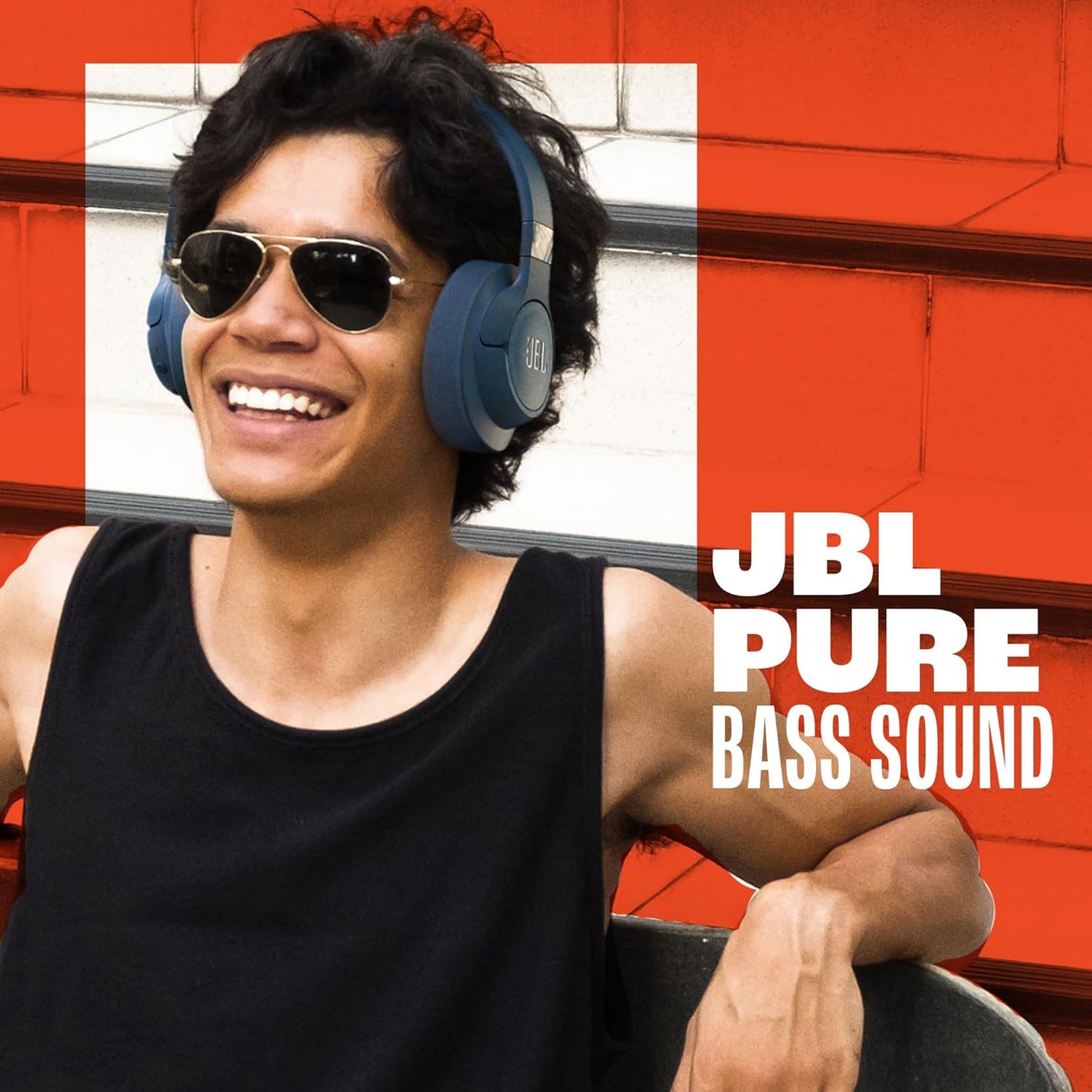JBL Tune 720BT Wireless Over-Ear Headphones, Pure Bass Sound